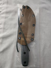 A (IN STOCK) ESEE Knives 4P Fixed Blade Knife w/ Gray Handle & Molded Polymer Coyote Brown Sheath