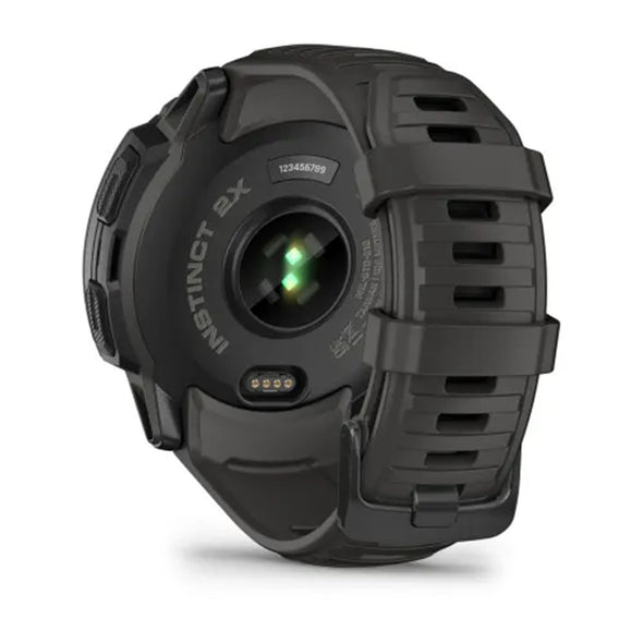 Garmin Instinct® 2X Solar - Graphite & Flame Red