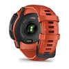 Garmin Instinct® 2X Solar - Graphite & Flame Red