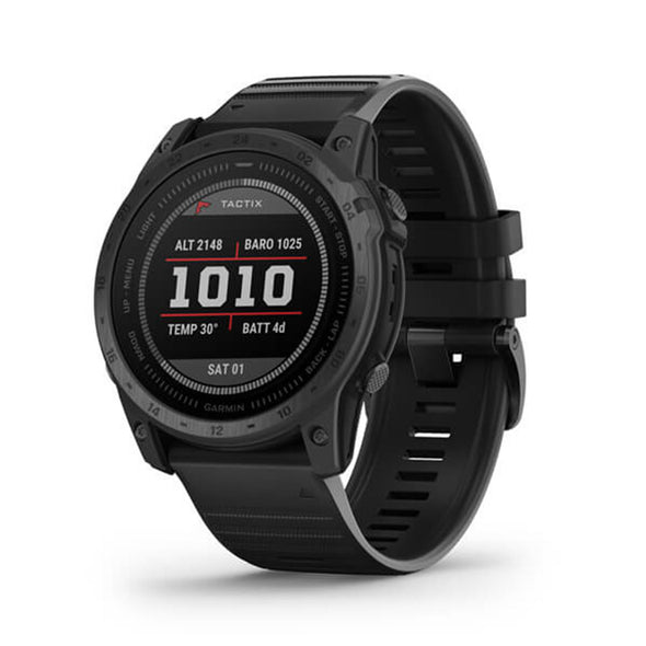 Garmin Tactix® 7 Standard Edition - Premium Tactical GPS Watch with Silicone Band