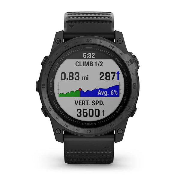 Garmin Tactix® 7 Standard Edition - Premium Tactical GPS Watch with Silicone Band