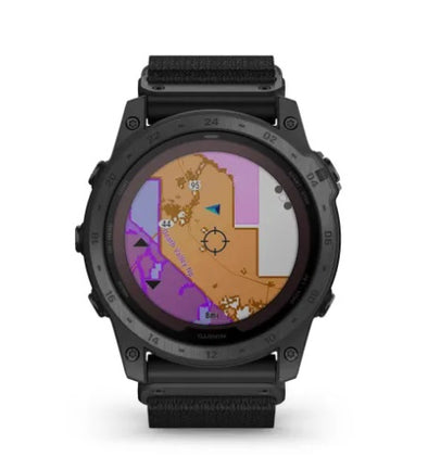 Garmin Tactix ® 7 Pro Ballistics Edition - Solar Powered Tactical GPS Watch with Nylon Band