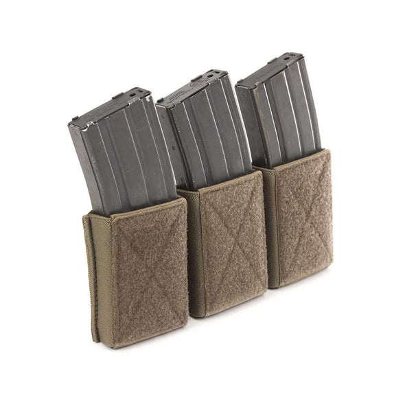 A (IN STOCK) Warrior Assault Systems Triple Velcro Mag Pouch for 5.56MM Mag / W-EO-TVMP