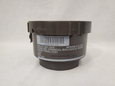 A (IN STOCK) Canister, Chemical-Biological Mask, (ASZM-TEDA), M44 C2A1 4240-01-361-1391**