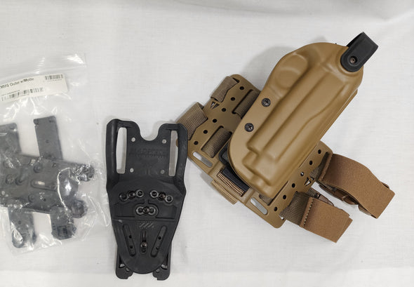 A (IN STOCK)BLADE TECH Beretta M9 WRS Level 3 Duty Holster Dark Earth