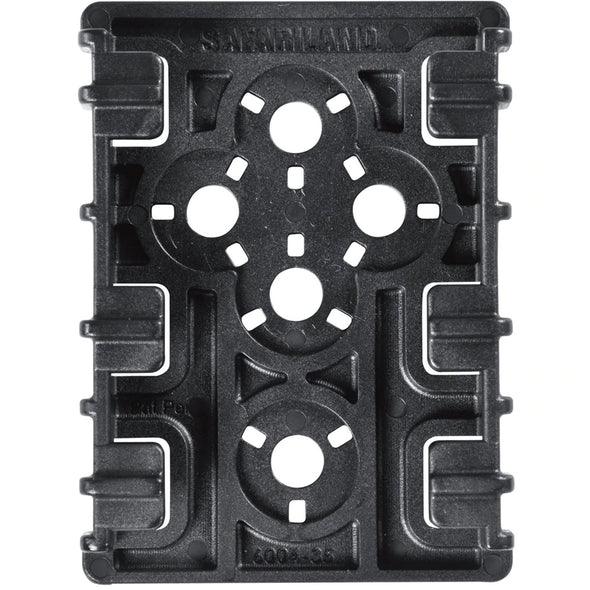 A (IN STOCK) SAFARILAND MODEL 6004-35-55 EQUIPMENT LOCKING RECEIVER PLATE (SET OF TWO) FDE