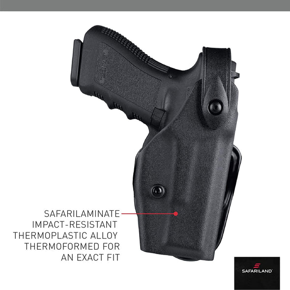 A (IN STOCK) Safariland, 6287, SLS Concealment Belt Slide Holster Only Right Hand