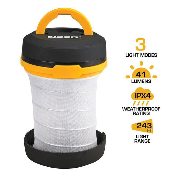 A (IN STOCK) NDUR Pop-up Led Lantern w/ Flashlight / 51800