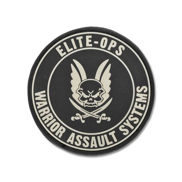 A (IN STOCK) Warrior Assault Systems Round Rubber Logo Shield Patch / W-EO-RRLS