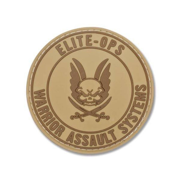 A (IN STOCK) Warrior Assault Systems Round Rubber Logo Shield Patch / W-EO-RRLS