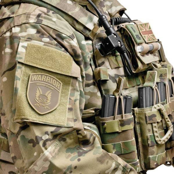 A (IN STOCK) Warrior Assault Systems Rubber Logo Shield / W-EO-RLS