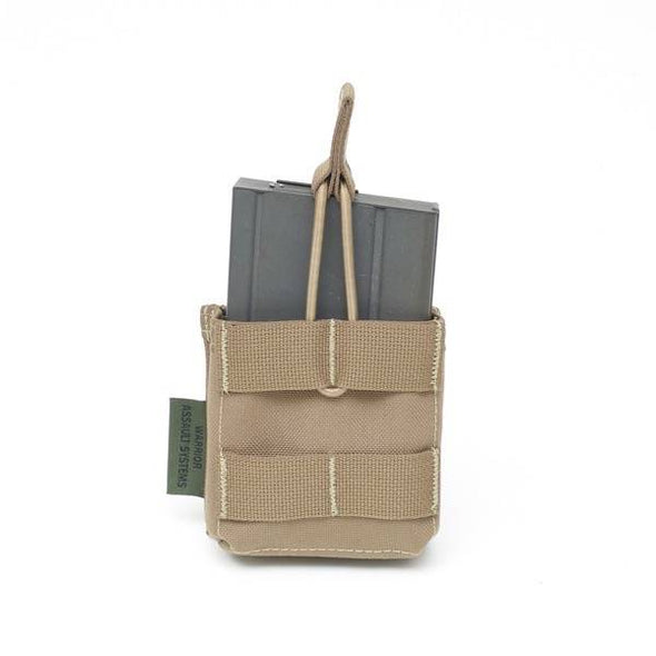 A (IN STOCK) Warrior Assault Systems SINGLE 7.62 X 51MM OPEN SHORT MAG POUCH / W-EO-SMOP-7.62-S