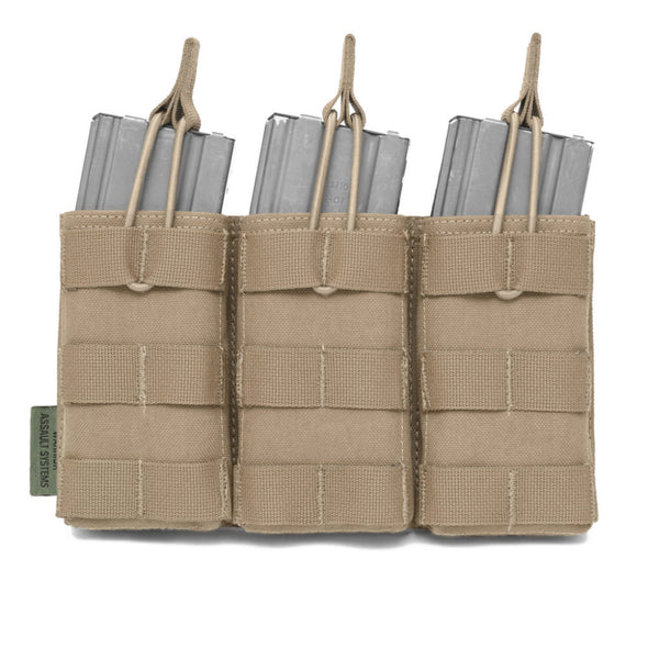 A (IN STOCK) Warrior Assault Systems TRIPLE MOLLE OPEN M4 5.56MM / W-EO-TMOP