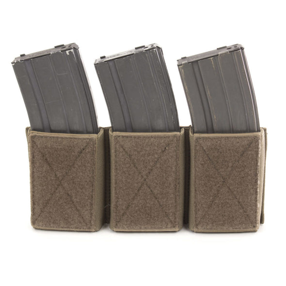 A (IN STOCK) Warrior Assault Systems Triple Velcro Mag Pouch for 5.56MM Mag / W-EO-TVMP