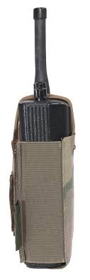 A (IN STOCK) Warrior Assault Systems Wing Velcro MBITR/Harris Radio Pouch (Left Side) / W-LC-WV-MHRP-L